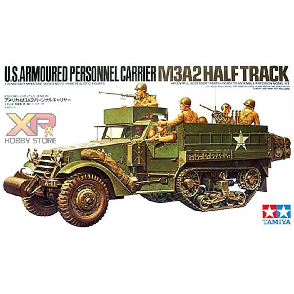[Tamiya] 1/35 : U.S. M3A2 Personnel Carrier WWII [TA 35070]