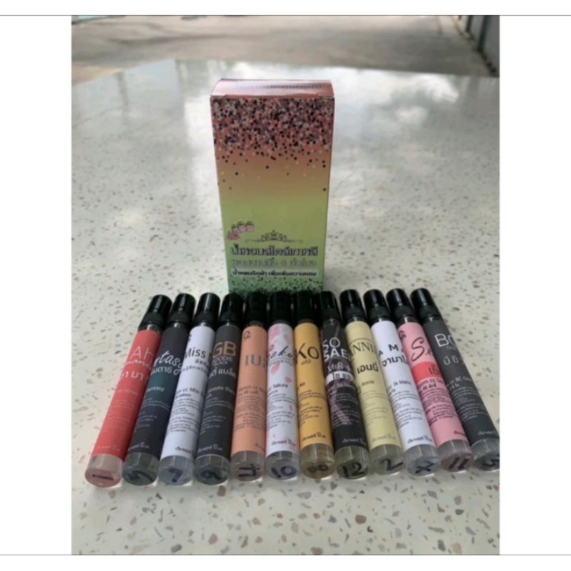 น้ำหอม10ml.    น้ำหอมหัวสเปร์ยราคาถูก กลิ่นหอมแบรนด์ดัง