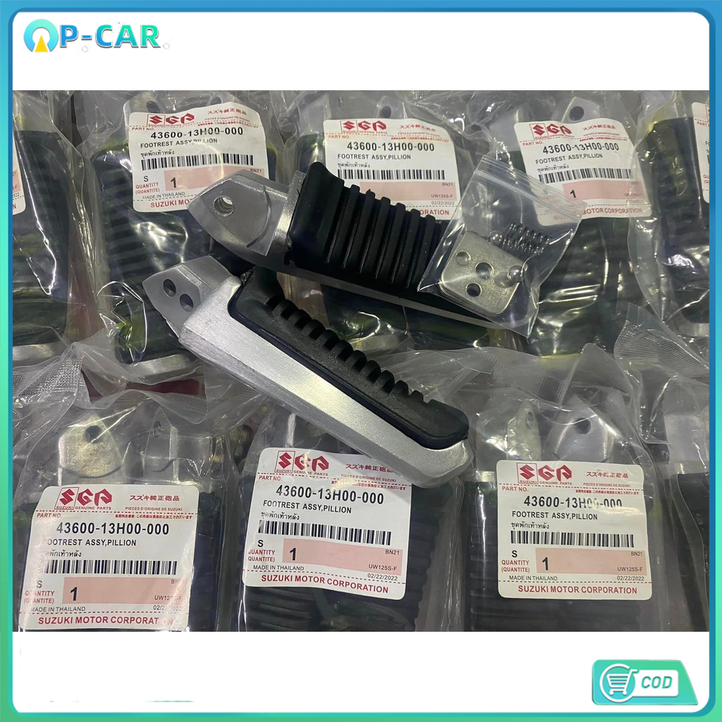 พักเท้าหลังฮายาเต้ พักเท้าฮายาเต้ พักเท้าหลังแต่งเวฟ แปลงแล้วใส่ Waveทุกรุ่น งานตัวเทพ