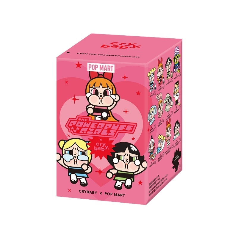 Sale Sale Sale ล้างสต็อค พร้อมส่ง 𝐏𝐎𝐏 𝐌𝐀𝐑𝐓 CRYBABY × Powerpuff Girls Series Figures