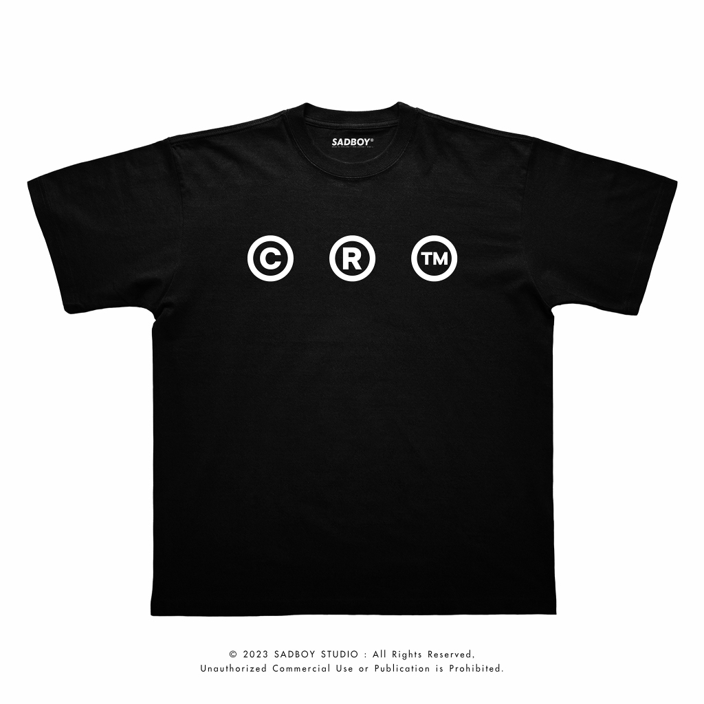 [ ส่งด่วน ] SADBOY® | Copyright | 100% Organic Cotton