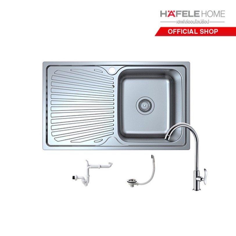 HAFELE อ่างล้างจานแบบติดตั้งบนเคาน์เตอร์: เอลการ์ ซีรี่ย์