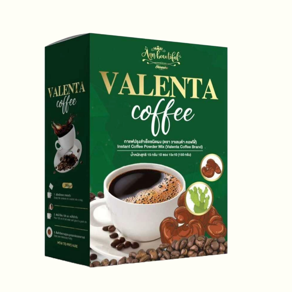 Valenta Coffee กาแฟ วาเลนต้า 1 กล่อง 12 ซอง