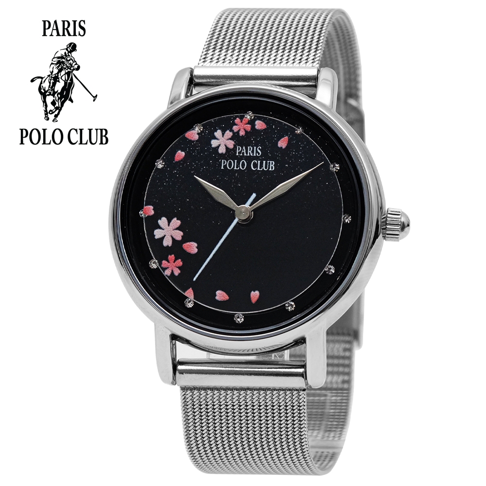 นาฬิกาข้อมือผู้หญิง Paris Polo Club  รุ่น PPC-220621T (ปารีส โปโล คลับ)