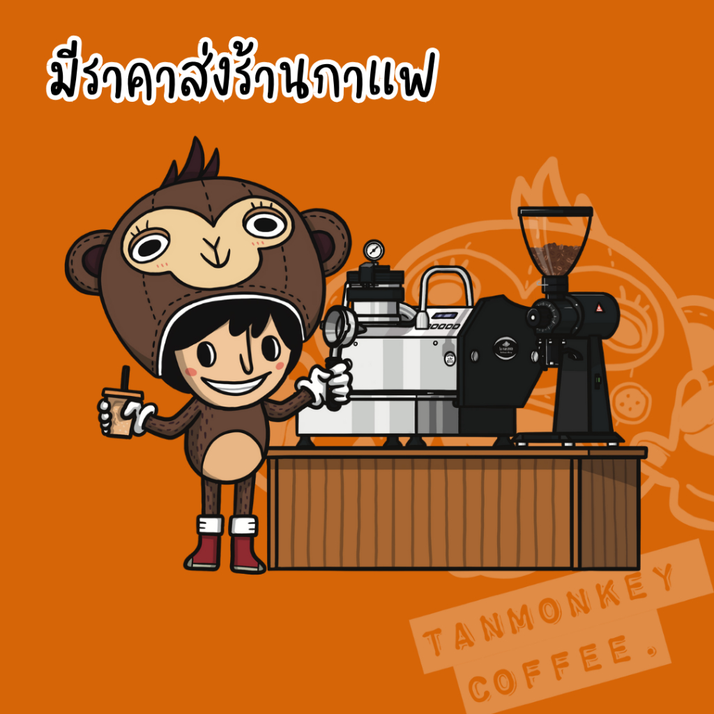 Tanmonkey Coffee เมล็ดกาแฟคั่ว ราคาส่ง 2kg / 5 kg เมล็ดกาแฟคั่ว Fruity Dreamer (Costa Rica✖️  Ethiopia ✖️ Thai)