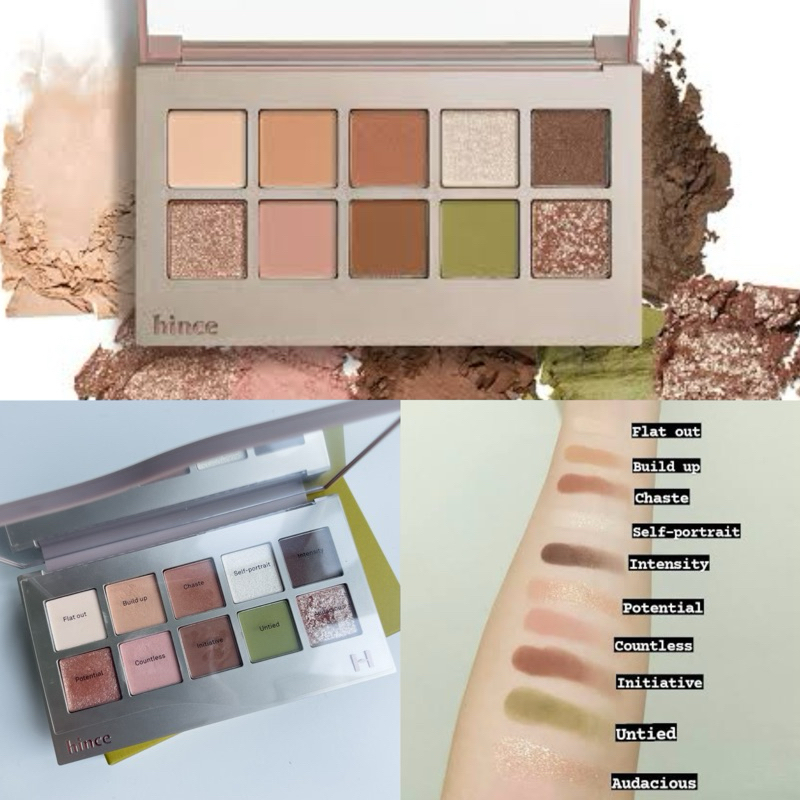 HINCE - New Depth Eyeshadow Palette (9.1 g.) อายแชโดว์
