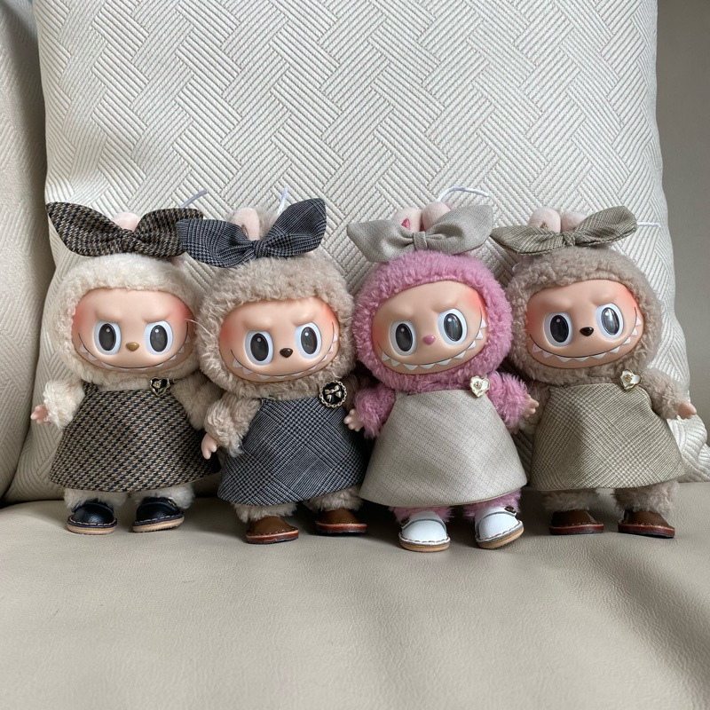 ชุด Labubu Macaron พร้อมส่ง (ไม่รวมตุ๊กตาและรองเท้า)