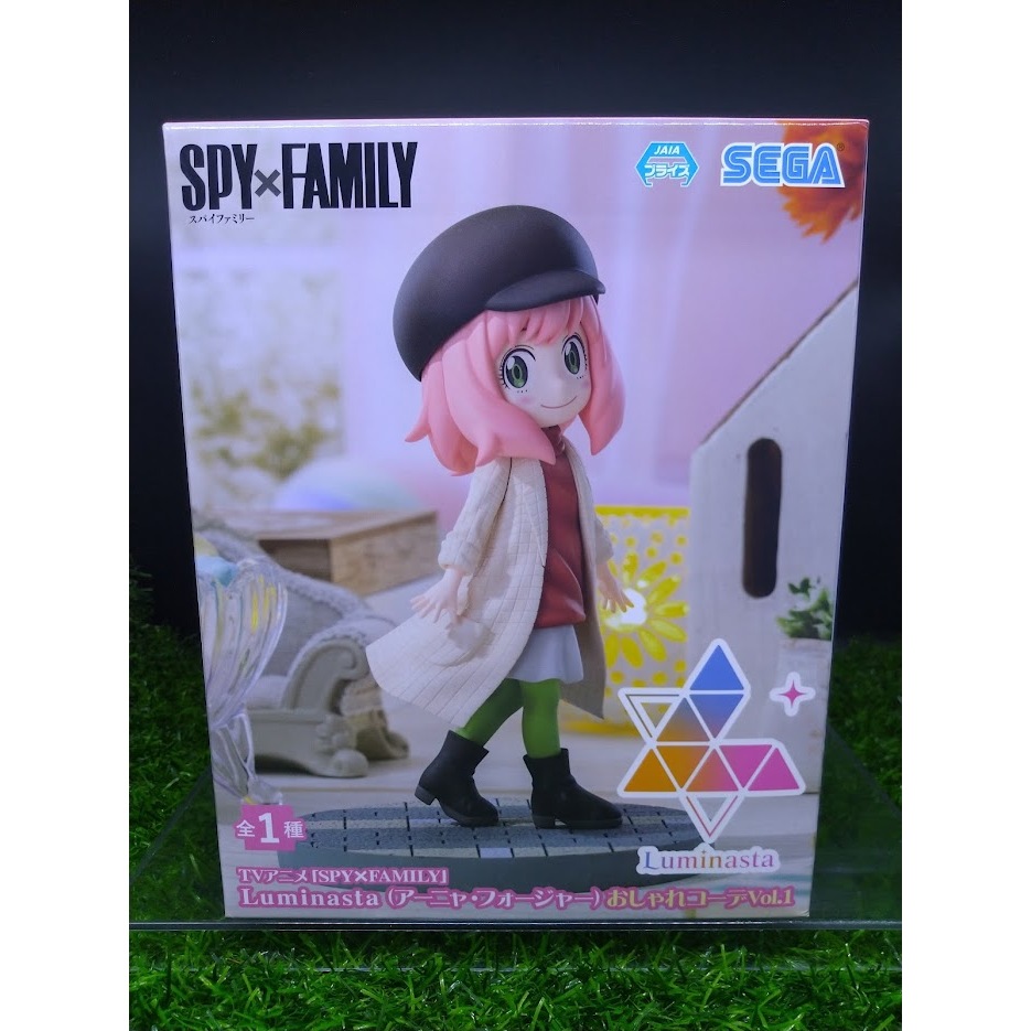 (ของแท้) Anya อาเนีย Spy x Family Sega Luminasta Figure - Anya Stylish Look Vol.1