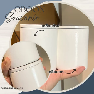กระถางปูน กระถางธูป ถ้วยปูนใส่เทียนหอม CYLINDER POT ทรงกระบอก ไม่มีฝาปิด มี3ขนาด S-L เคลือบเงา/ด้าน