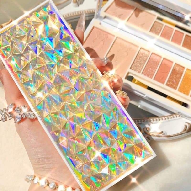 อายแชโดว์&บลัชออน ตลับคริสตัลเพชร สีสวยติดทน