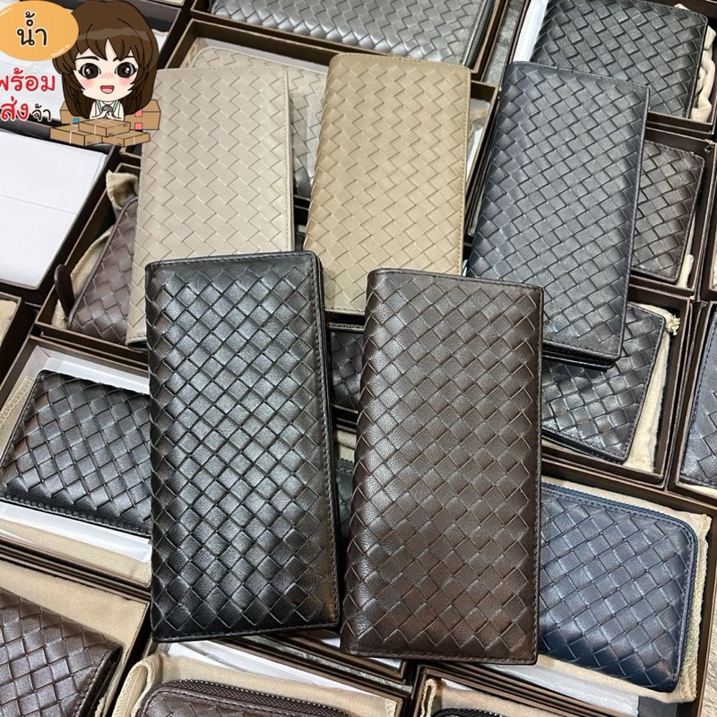 กระเป๋าสตางค์ใบยาว พร้อมส่ง มีหลายสี Grade Hiend