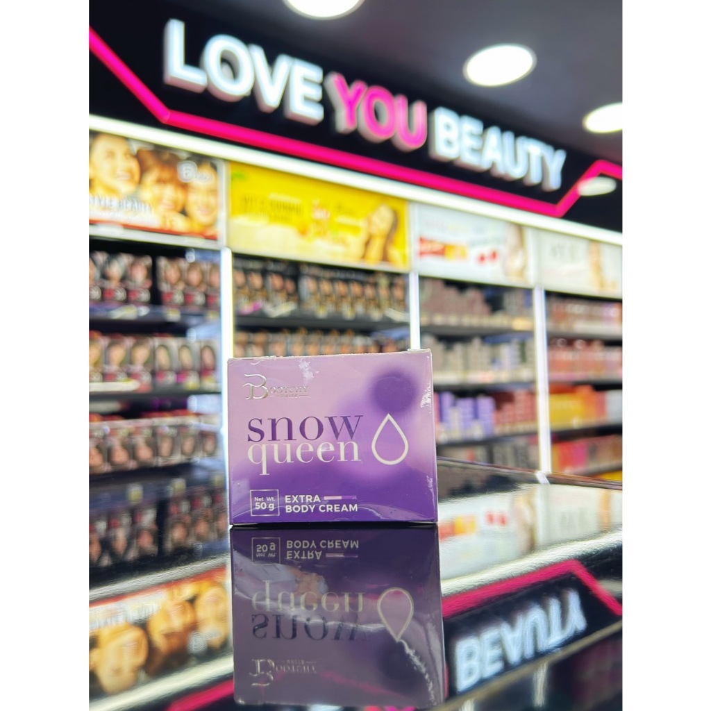 บูทชี่ไวท์ ครีมรักแร้ขาว BOOTCHY WHITE Snow Queen Body Cream ของแท้100% บำรุงผิวกาย สูตรเข้มข้น 50g.