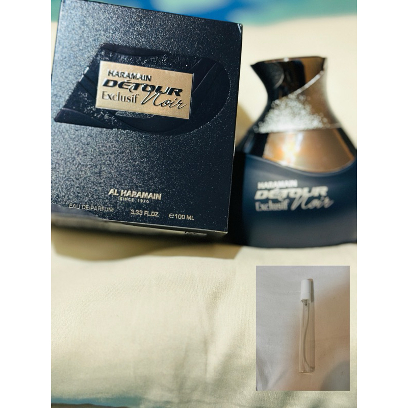 Haramain Detour Noir Exclusif, 100ml, Eau De Parfumแบบแบ่ง10มล