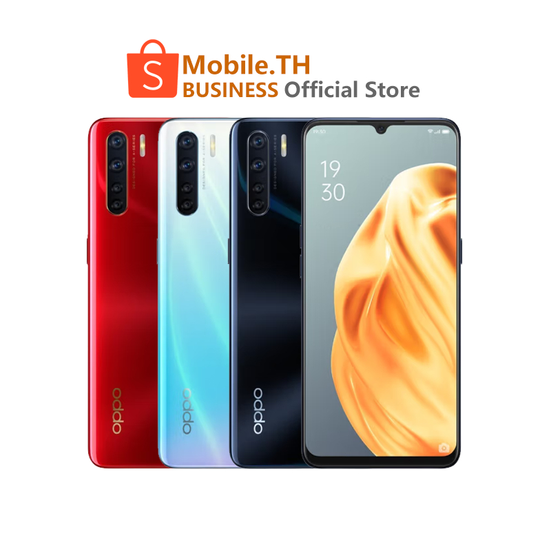 ส่งฟรี*oppo a91 (8G+256G) โทรศัพท์มือถือ ออปโป้ 6.52 นิ้ว ชาร์จเร็ว 20W แบต 5000mAh ประกันร้าน 1 ปี