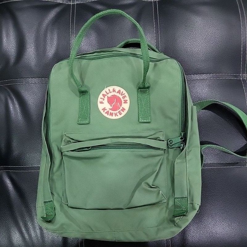 กระเป๋าเป้ KANKEN สีเขียวใบไม้ ของแท้