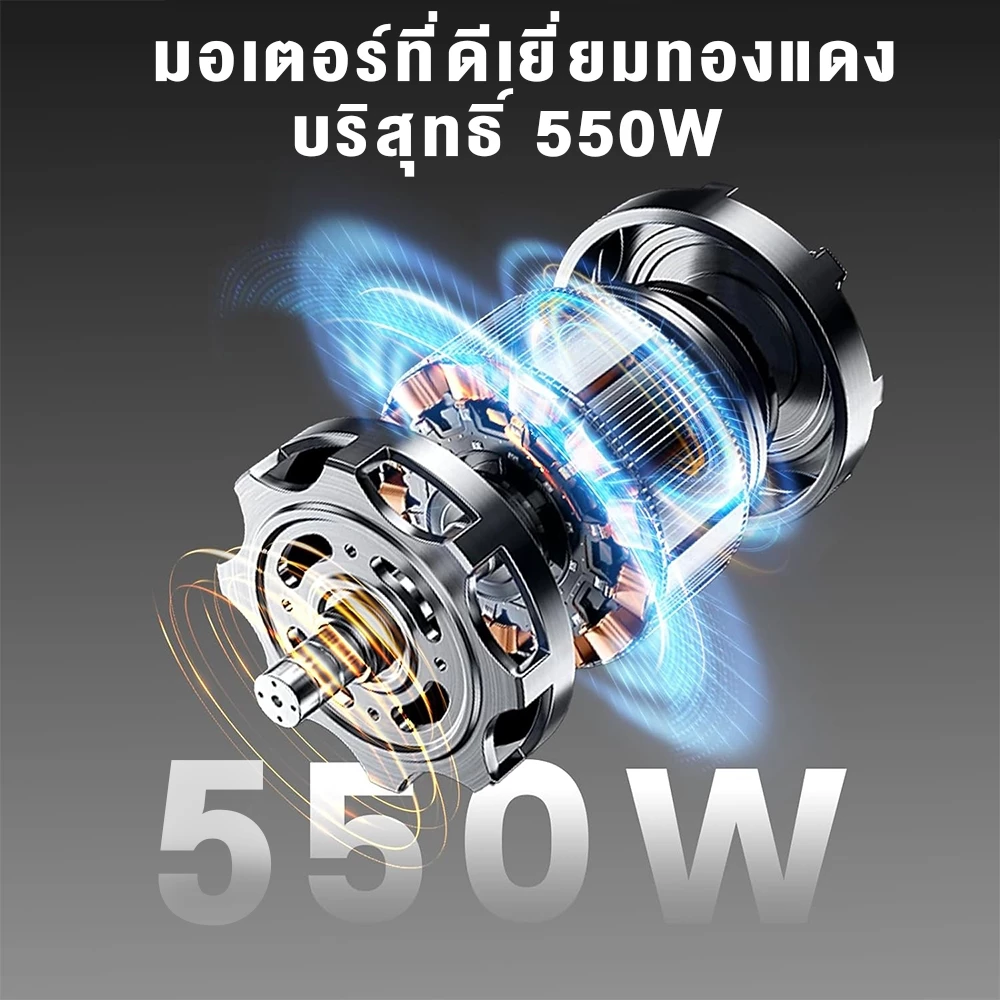 Yotex เครื่องปั่นอาหารเด็ก เครื่องปั่นกระเทียม เครื่องปั่น การทำงานด้วยปุ่มเดียว เครื่องปั่นพริก 1000ML ทำความสะอาดง่าย thumbnail 9