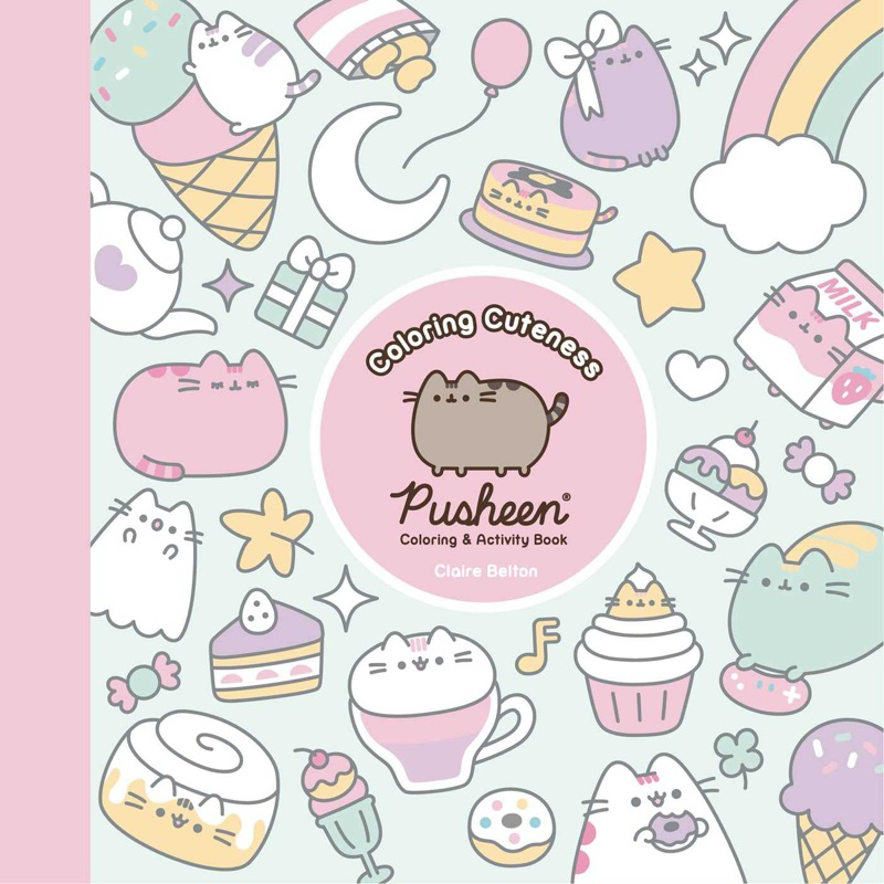 ความน่ารักในการระบายสี: สมุดระบายสีและกิจกรรม Pusheen (หนังสือ Pusheen)