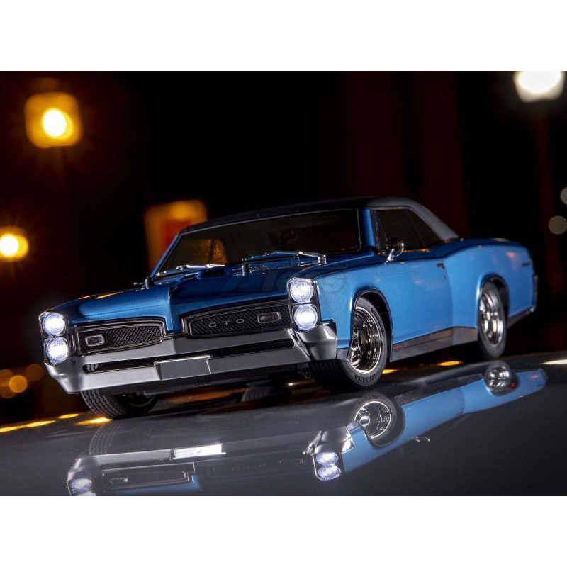 Kyosho 1/10 4WD Fazer MK2 FZ02L Seriers Readset 1967 Pontiac® GTO™ Tyrol Blue for Fazer Mk2 #KYA-344