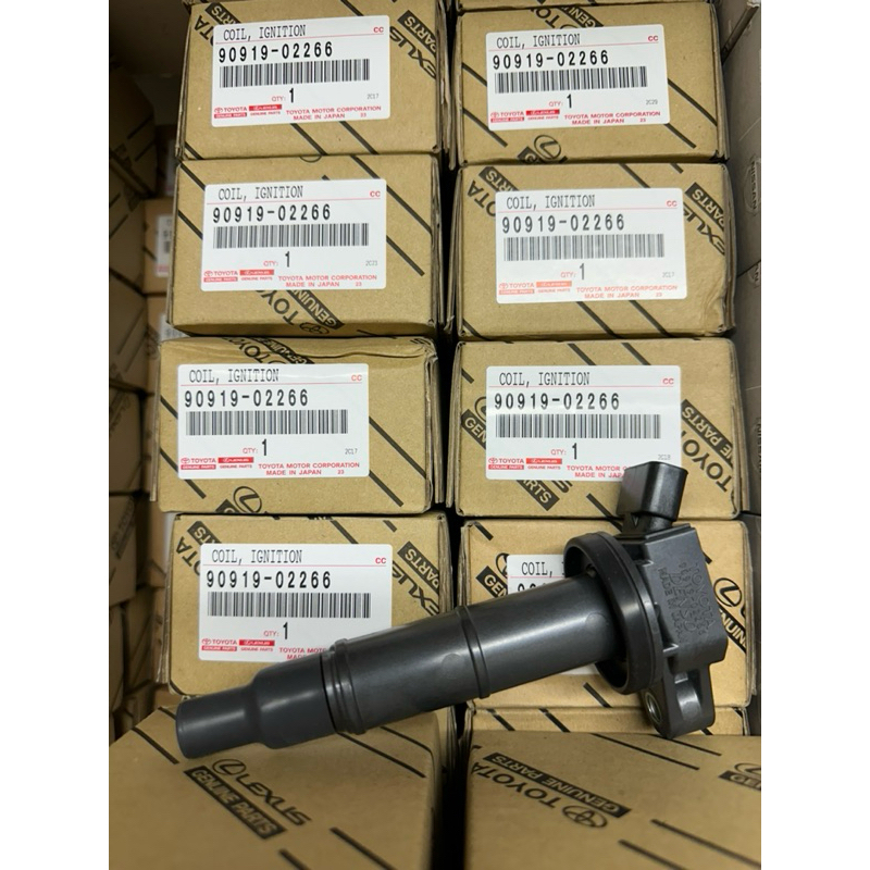 [ของแท้ 💯%] คอยล์จุดระเบิด Camry ACV30 ACV31 WISH # 90919-02266/90919-02244