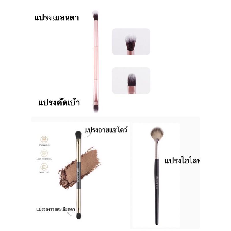 แปรง2 in 1 เบลนด์ตา แปรงอายแชโดว์ ในด้ามเดียว
