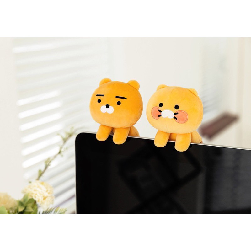 🇰🇷Pre-order ตุ๊กตาเกาะจอคอม,มอนิเตอร์ ไรอัน/ชุนซิก Monitor cushion Ryan/Choonsik kakao friends