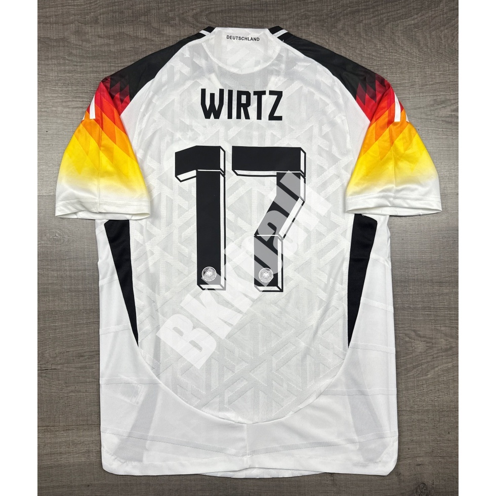 Player - เสื้อฟุตบอล ทีมชาติ Germany Home เยอรมัน เหย้า Euro ยูโร 2024 17 WIRTZ