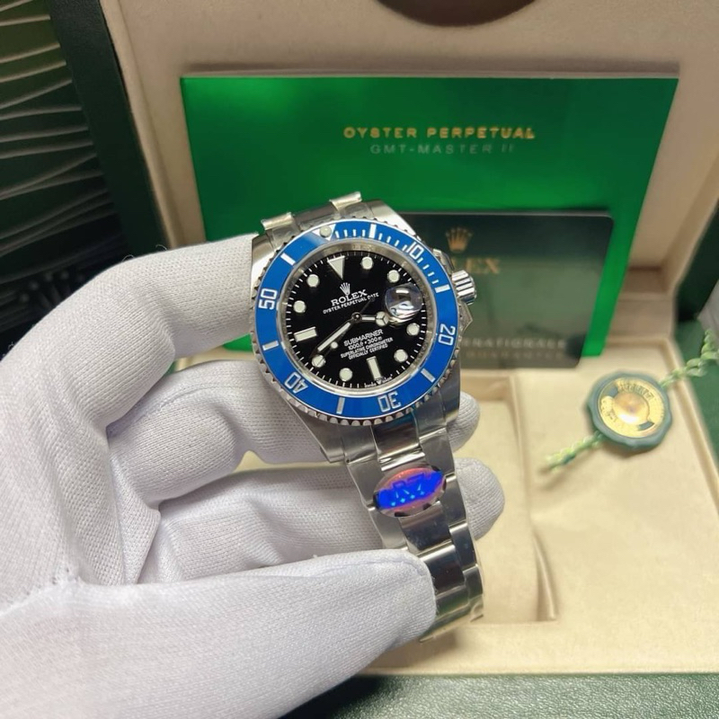 ✅พร้อมส่ง‼️ CC R71:1 นาฬิกาRL SUBMARINNER DATE 41mm Automatic  สแตนเลสแท้ทั้งเรือน  *ตรงตามรูป100%