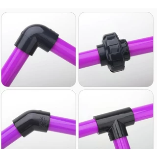 SANKING 20-50mm (100CM) UPVC ท่อม่วง ยาว1เมตร พีวีซี ท่อนอก งานคุณภาพสูงสำหรับตู้ปลาทะเล ทนทานต่อสารเคมี ทนต่อแรงดัน PVC