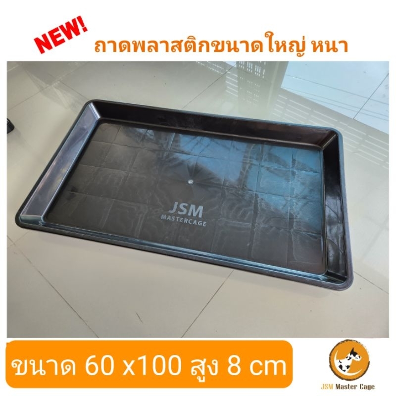 ถาดเนื้อหนา ขนาด 60 x 100  cm (T2XL) เนื้อหนา พลาสติกเหนียวแข็งแรง กะบะทราย