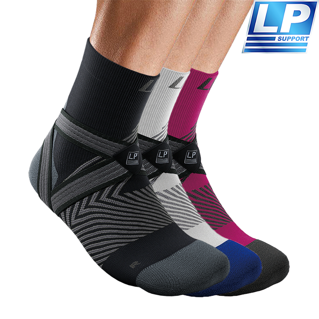LP SUPPORT 203Z ซัพพอร์ทข้อเท้า ที่รัดข้อเท้า ถุงเท้า ที่รัดกล้ามเนื้อ วิ่ง ANKLE SUPPORT COMPRESSION SOCKS-Q
