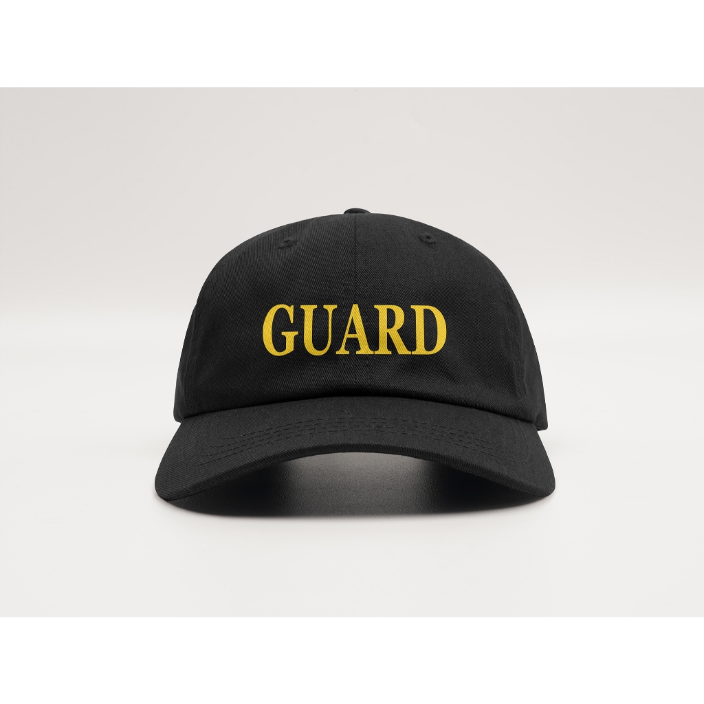 หมวก GUARD รปภ ยาม รักษาความปลอดภัย แก๊ป สกรีน SECURITY STAFF
