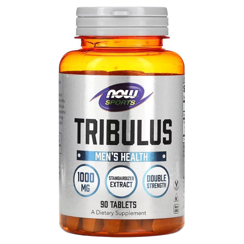 สารสกัดหนามกระสุน NOW Foods, Sports, Tribulus, 1,000 mg, 90 Tablets