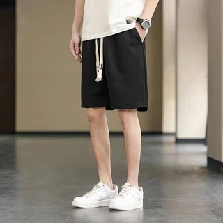 M-5XLกางเกงขาสั้นผู้ชาย ลําลอง ทรงหลวม สวมใส่สบาย แฟชั่นสําหรับ ไซส์ใหญ่