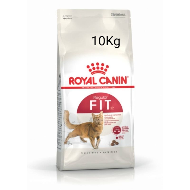โรยัล คานิน FIT 10K สำหรับแมวโตทุกสายพันธ์(สินค้าใหม่)