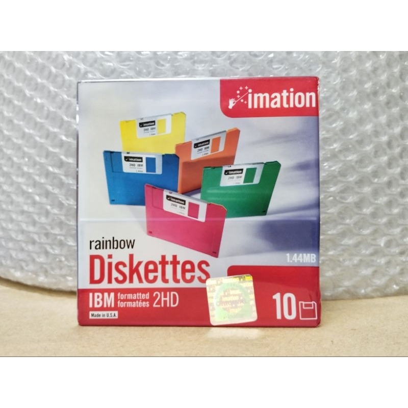 แผ่นดิส 1.44 Floppy Disk A (ใหม่ในซีน) Format IBM ของ imation