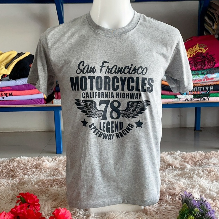 เสื้อยืดสกรีนแนววินเทจผ้าท็อปดำ-ท็อปดราย เนื้อผ้าไม่หนาไม่บาง นิ่มใส่สบายๆ (ลาย 78 LEGEND)
