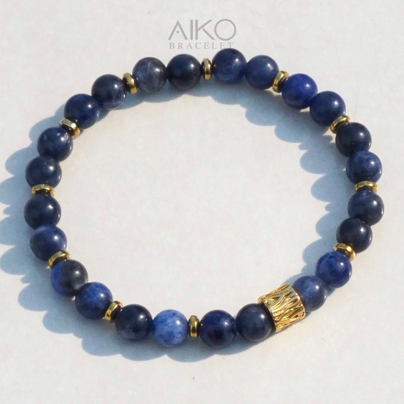 Stella Design กำไลหินแท้ (Sodalite)