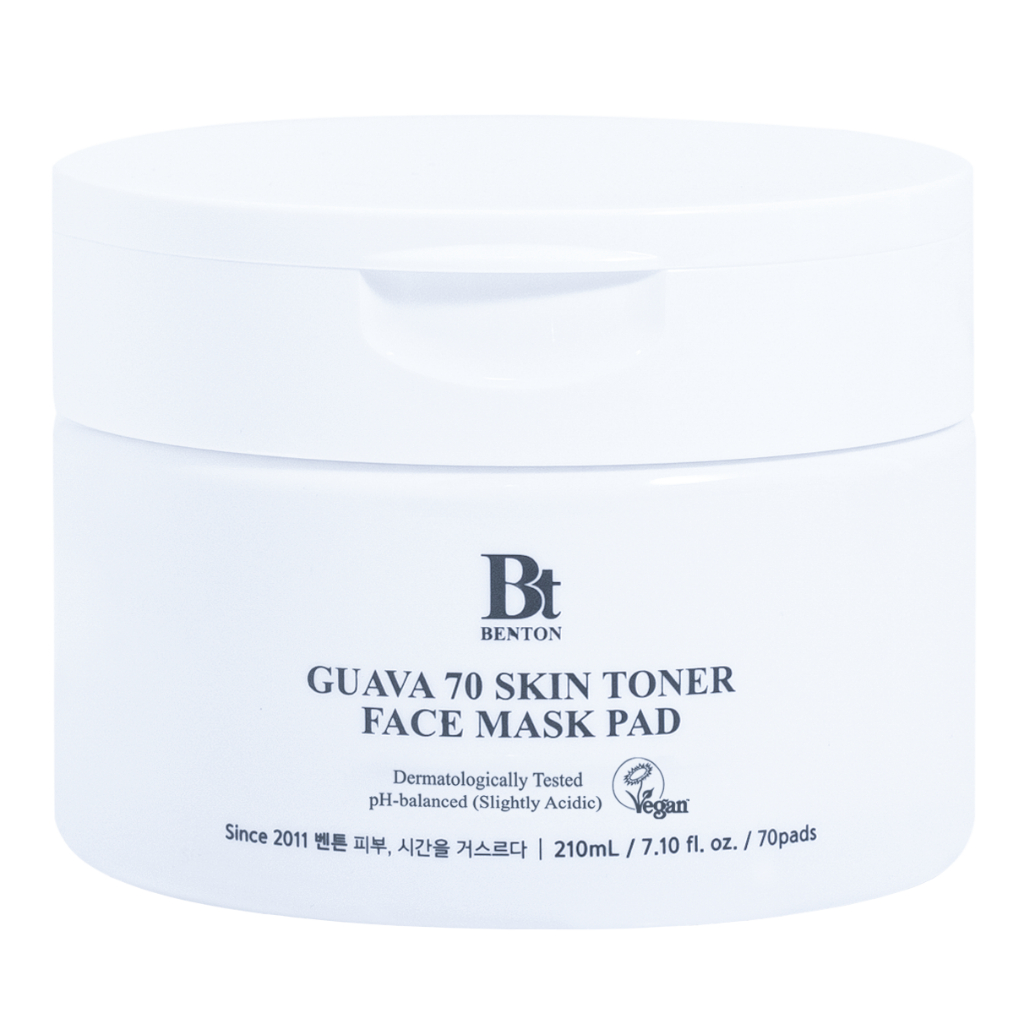 BENTON GUAVA 70 SKIN TONER FACE MASK PAD