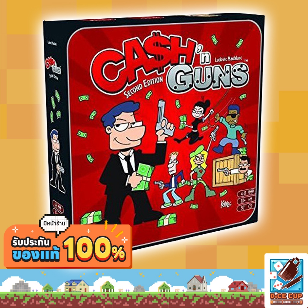 [ของแท้] Cash and Guns (2nd Edition) Board Game