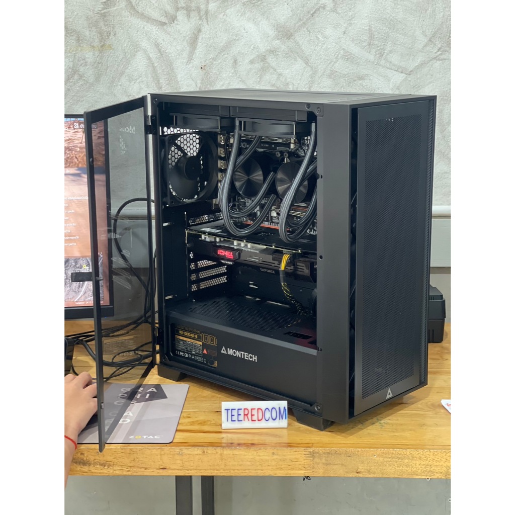 คอมประกอบ คอมปล่อยบอท เล่นเกมส์ ทํางาน ตัดต่อ 2CPU xeon xeon 2697v2 X2 24c/48t VGA 4-16GB RAM32-128G