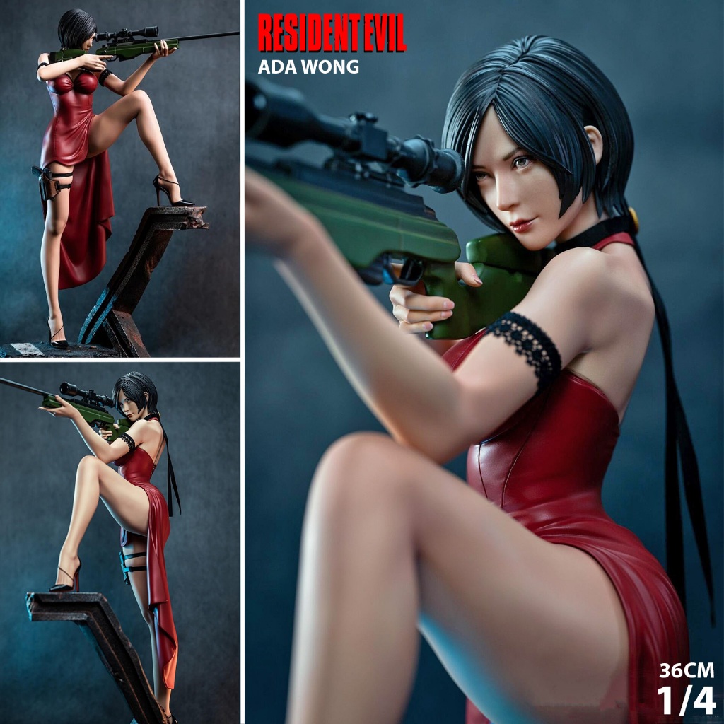 Figure ฟิกเกอร์ Green Leaf Studio Resident Evil เรซิเดนต์อีวิล ผีชีวะ Biohazard ไบโอฮาซาร์ด Ada Wong