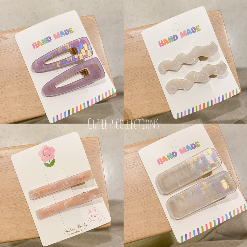 🌈🌻30แบบ ถ่ายจากสินค้าจริง 🌻🌈กิ๊บติดผมแฟชั่น กิ๊บติดผมตอนแต่งหน้า เป็นกิ๊บปากเป็ด หลากหลายแบบพร้อมส่งให้ลูกค้าเลือกสรรค์
