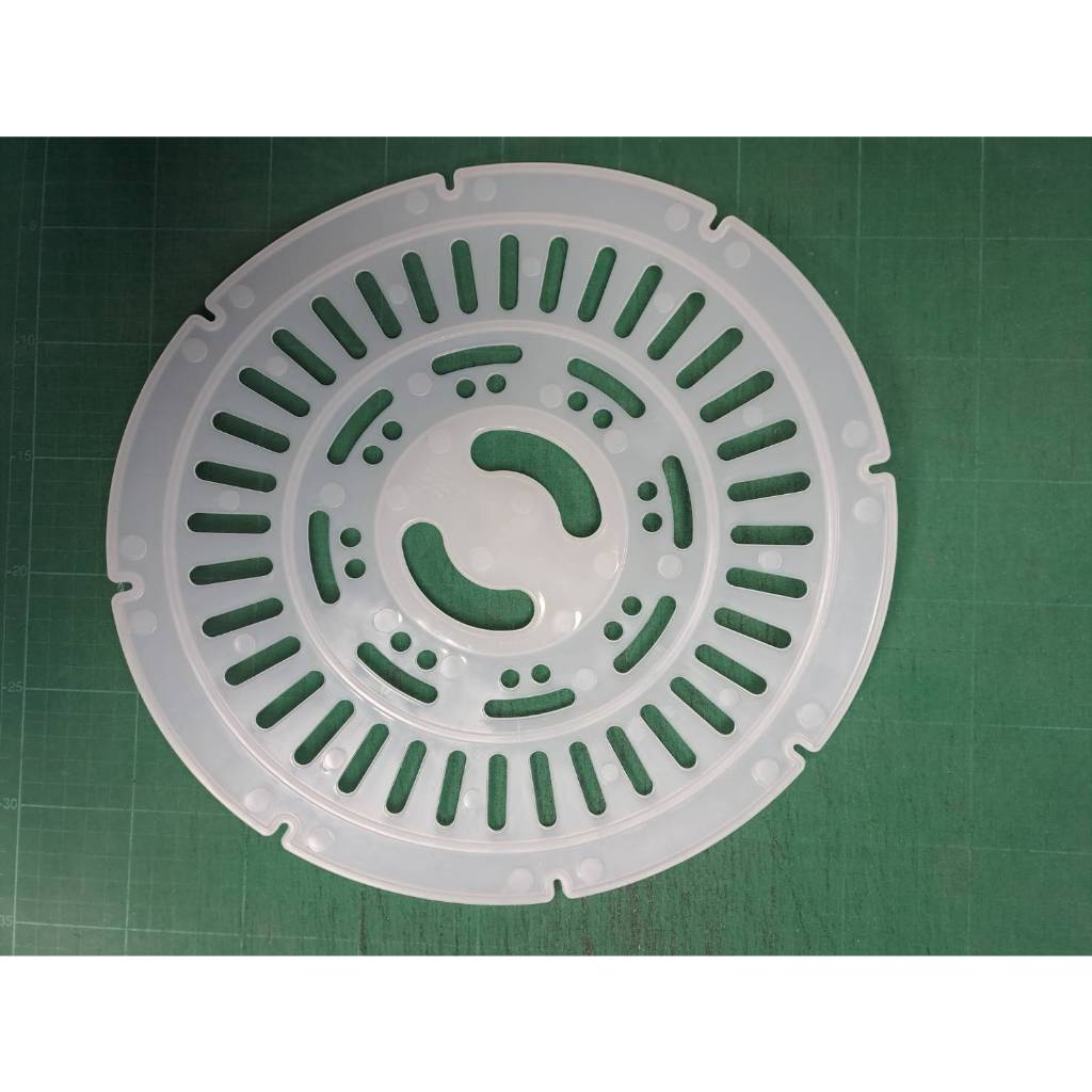 DC64-02624B DOOR LID-SAFETY แผ่นกดผ้าเครื่องซักผ้า 2 ถัง Samsung ของแท้บริษัท
