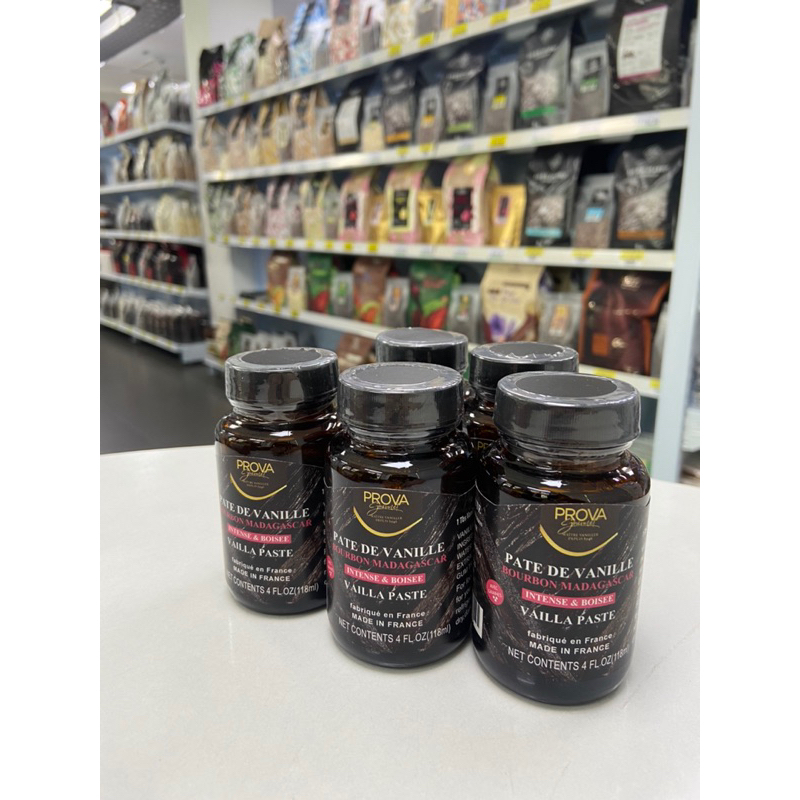 Prova Vanilla Paste ขวดเล็กแบ่งขาย 118ml วนิลลาบีนเพลส แท้จากFrance bbf30/03/2027