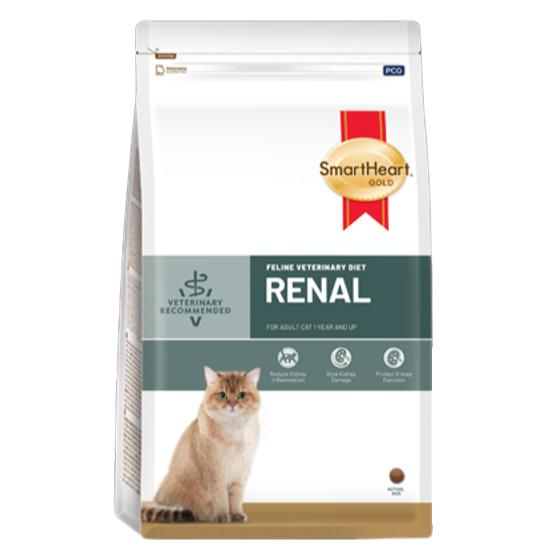 SmartHeart Gold Renal Cat 1.5 kg สำหรับแมวที่เป็นโรคไต