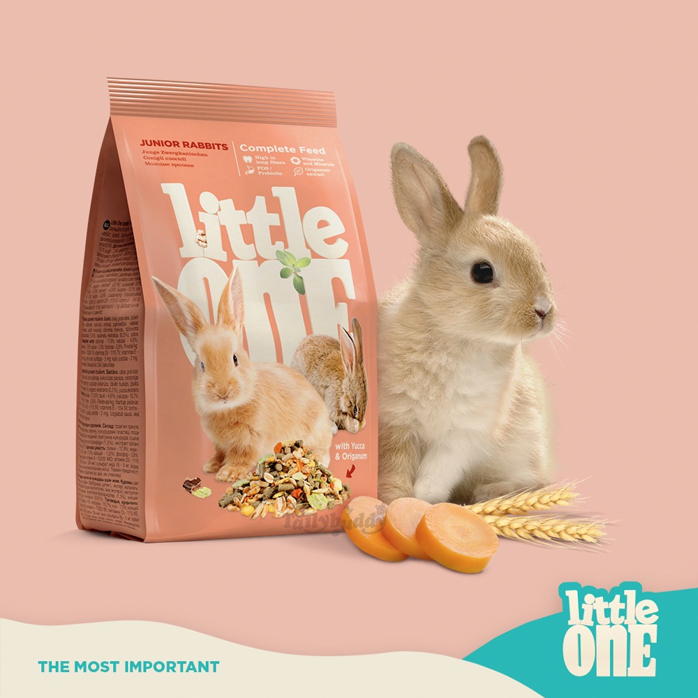 Little One feed for Junior rabbits อาหารกระต่ายเด็ก (อายุต่ำกว่า 6 เดือน)