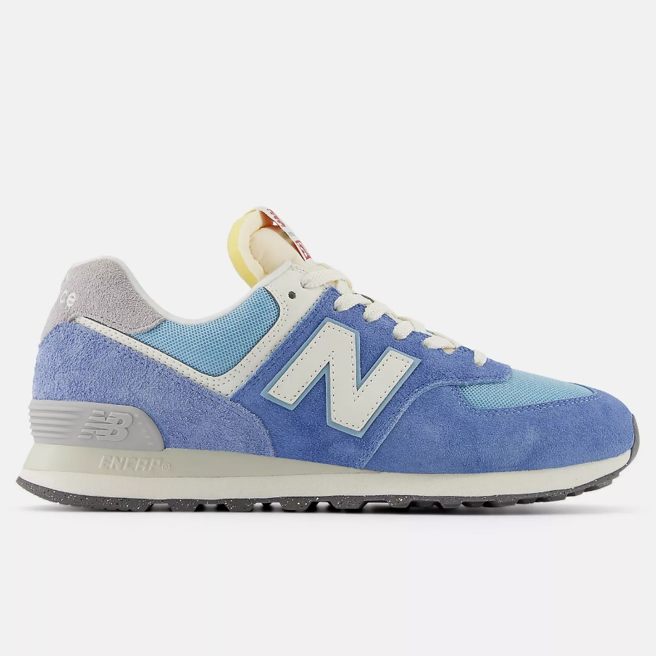 New Balance รองเท้าผ้าใบ รองเท้าลำลอง NB UX 574 Blue Laguna U574RCA (3500)