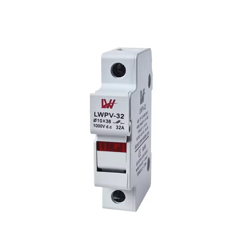 ฐานฟิวส์ Fuse Holders พร้อมไฟ LED  Dc 1000V 32A  (มีแค่ฐานนะคะ)พร้อมส่งที่ไทย