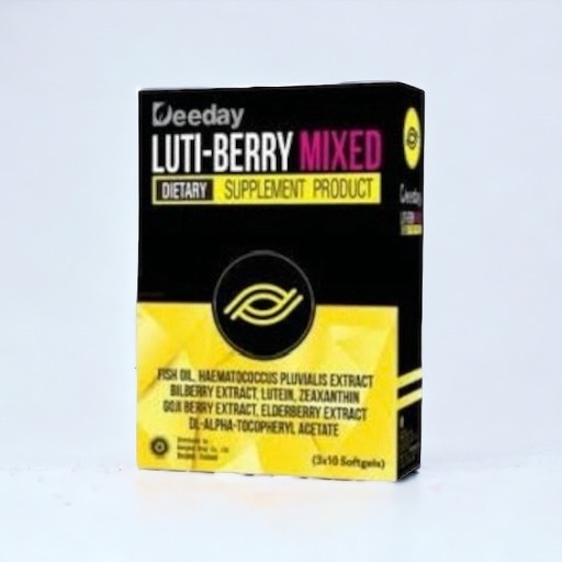 พร้อมส่ง DEEDAY LUTI-BERRY MIXED ดีเดย์ ลูติ-เบอร์รี่ มิกซ์ 30 แคปซูล