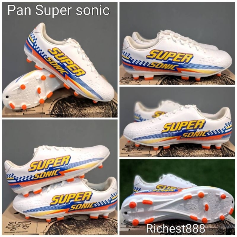 Pan รองเท้าสตั๊ดแพน Pan   SUPER SONIC  COMIC S SHOES ราคา 990 บาท  รุ่นใหม่ล่าสุด(โอเวอร์ไซส์ 0.5)